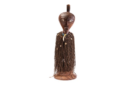 Lot 141 - A Songye community power figure (Nkisi),...