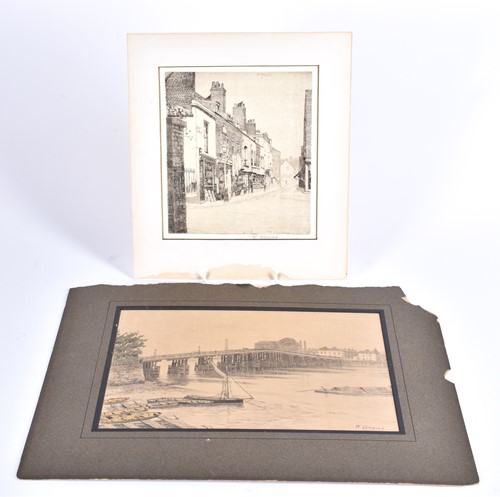 Lot 138 - Walter Greaves (1846-1930), a view of the...