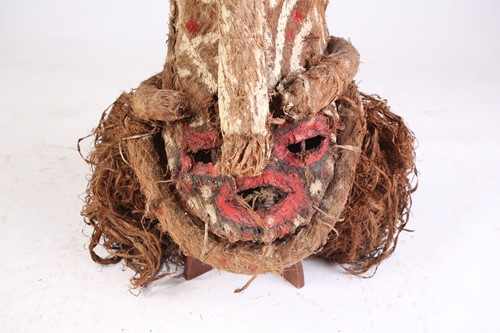 Lot 13 - A Lwena Chikunza (Chikuza) makishi mask,...