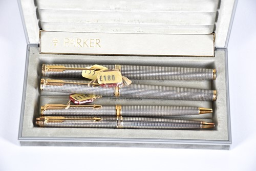 Lot 358 - Four Parker Premier Collection sterling