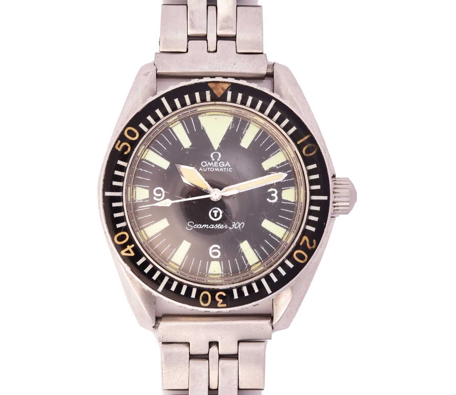 Lot 486 - An Omega Seamaster 300 T Dial Military Issue...