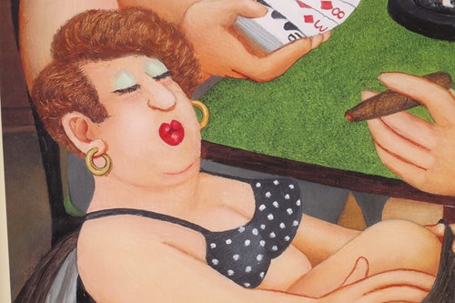 Lot 121 - Beryl Cook (1926-2008), 'Strip Poker', limited...