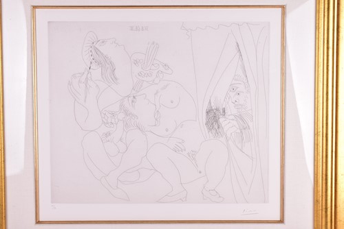 Lot 104 - Pablo Picasso (1881 - 1973) 'Raphael et la...