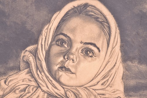 Lot 135 - Eduard Wiiralt (1898-1954) Estonian, 'Virve',...