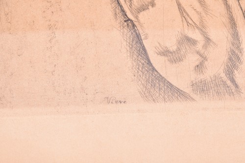 Lot 135 - Eduard Wiiralt (1898-1954) Estonian, 'Virve',...