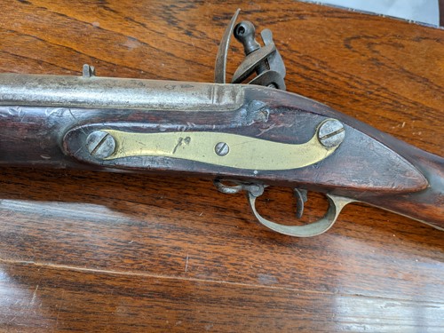 Lot 550 - A Victorian short land pattern flintlock...