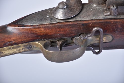 Lot 550 - A Victorian short land pattern flintlock...
