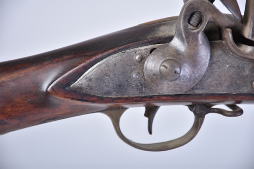 Lot 550 - A Victorian short land pattern flintlock...
