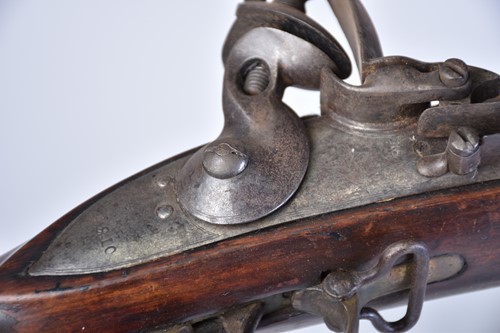 Lot 550 - A Victorian short land pattern flintlock...