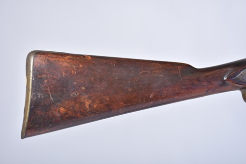 Lot 550 - A Victorian short land pattern flintlock...