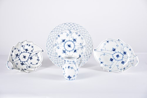 Lot 520 - Four items of Royal Copenhagen porcelain, lot...