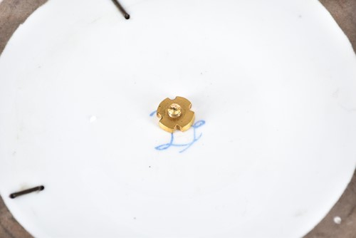 Lot 502 - A Sevres style porcelain and gilt metal...