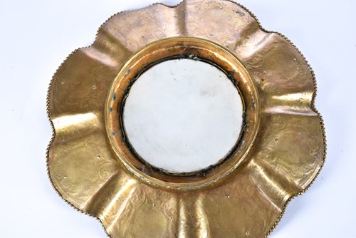 Lot 517 - A Sevres style panel set into a gilt metal...