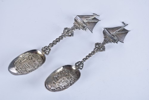 Lot 592 - An electrotype silver plate on copper charger,...