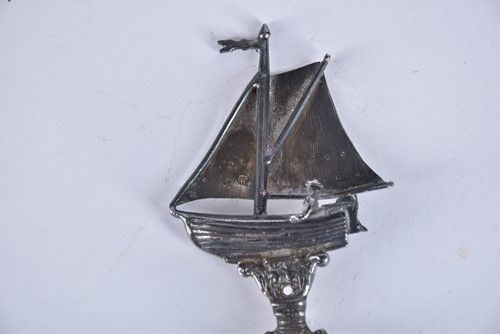 Lot 592 - An electrotype silver plate on copper charger,...