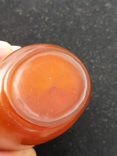 Lot 289 - Two Chinese jade archers rings, internal...