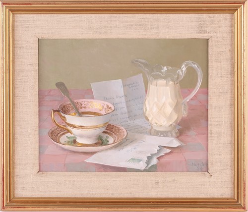 Lot 36 - Gerald Norden (1912-2000), 'Cup of Tea with a...