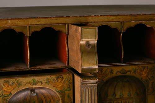 Lot 379 - A 17th-century style stump worked cabinet on...