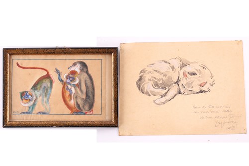 Lot 33 - Jacques Lehman Nam (1881-1974) French, two...