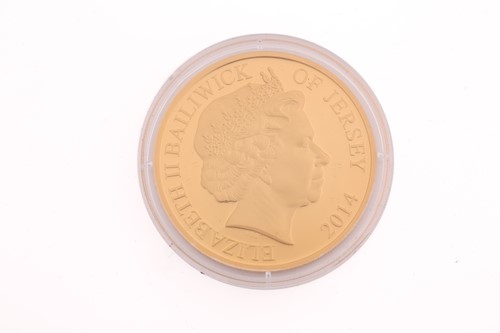 Lot 340 - A 2014 Bailiwick of Jersey '100 Poppies' £5...