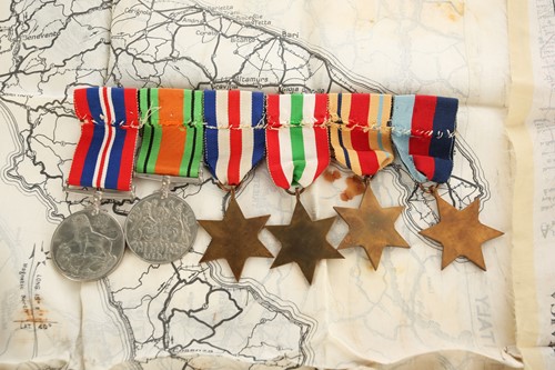 Lot 348 - An interesting collection of WWII items...