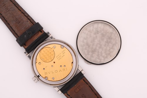 Lot 374 - A Bvlgari lady's wristwatch with a Swiss...