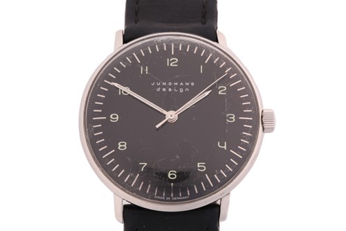Lot 367 - A Junghans Max Bill manual wristwatch with a...