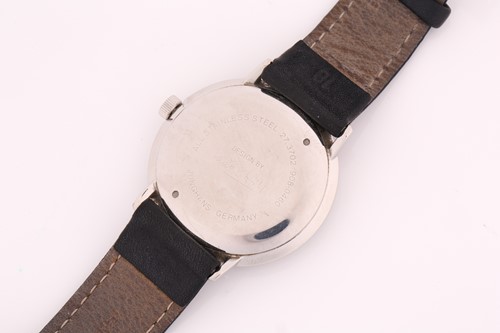 Lot 367 - A Junghans Max Bill manual wristwatch with a...