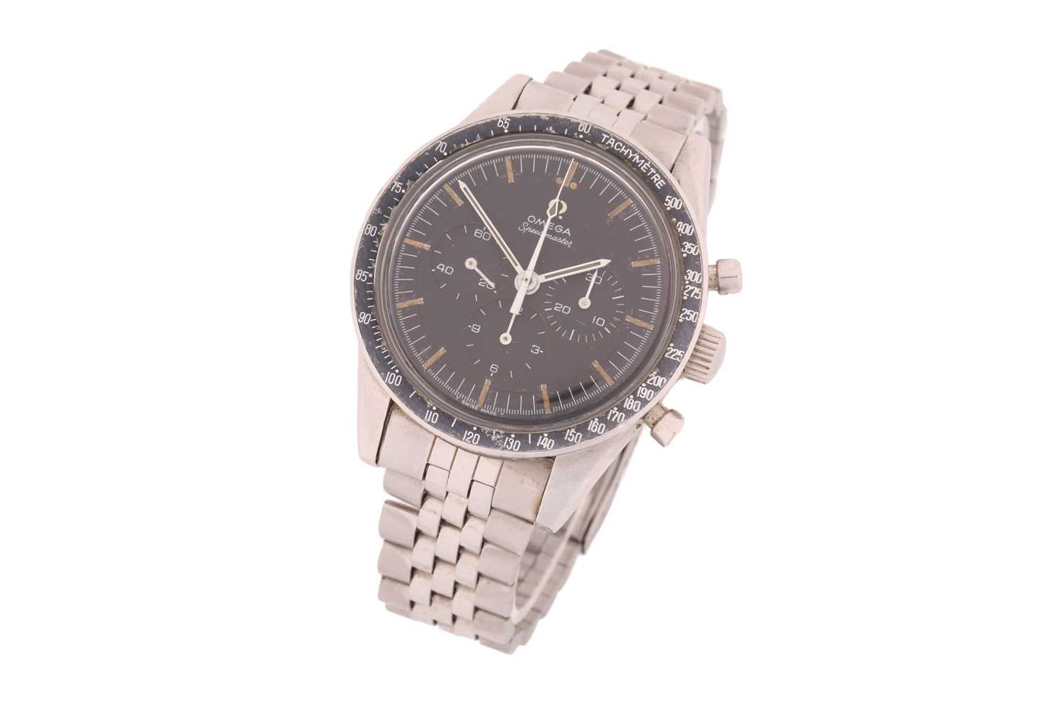 Lot 417 - An iconic 1966 Omega Speedmaster the ST...