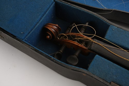 Lot 357 - A full size violin, 19th/20th century, with...