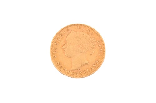 Lot 337 - A Newfoundland Two-dollar gold coin, with the...