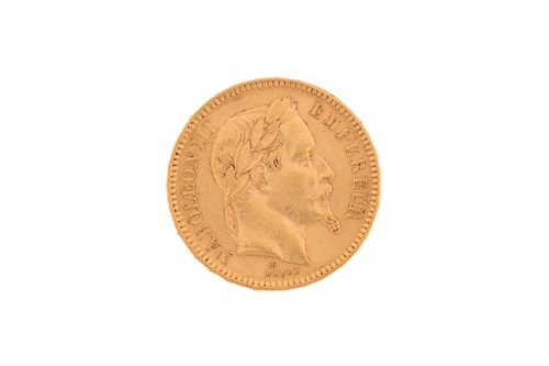 Lot 344 - A French Twenty Franc Paris Mint gold bullion...