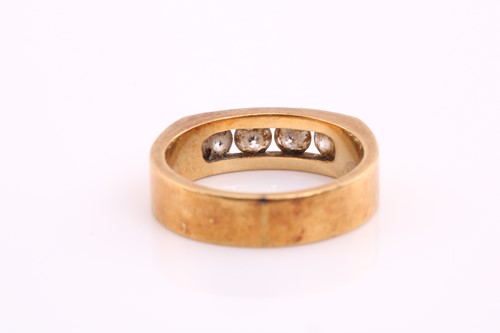 Lot 175 - A four-stone diamond ring, comprises four...