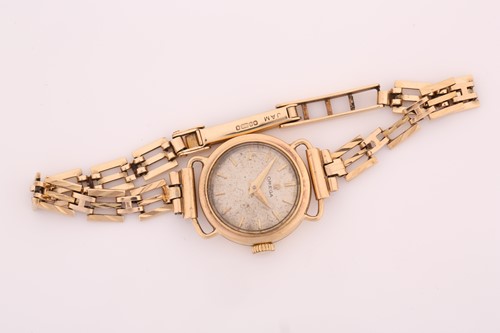 Lot 384 - A lady's Omega dress watch, with a hand-wound...