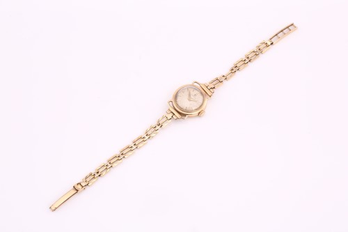 Lot 384 - A lady's Omega dress watch, with a hand-wound...