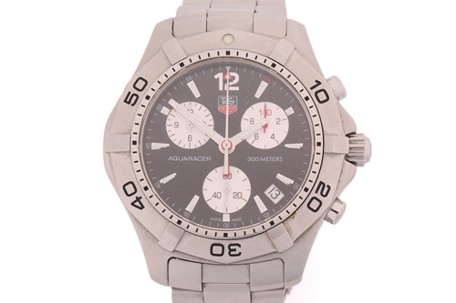 Lot 239 - A Tag Heuer Aquaracer chronograph, with a 42mm...