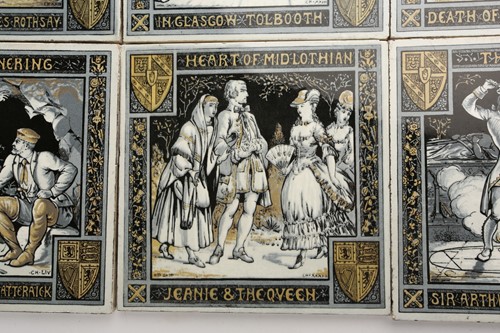 Lot 317 - John Moyr Smith (1839 - 1912), a set of eight...