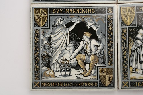 Lot 317 - John Moyr Smith (1839 - 1912), a set of eight...