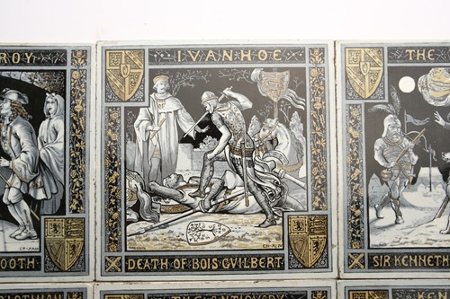 Lot 317 - John Moyr Smith (1839 - 1912), a set of eight...