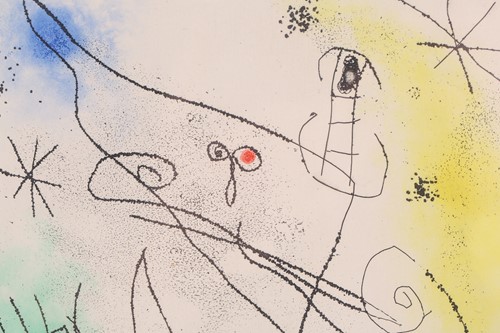 Lot 50 - Joan Miro (1893-1983) Spanish, 'Feuilles...