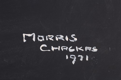 Lot 7 - Morris Chackas (1916-2000) British, still life...