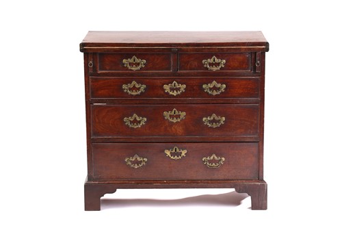 Lot 234 - A small George II mahogany bachelor's chest...