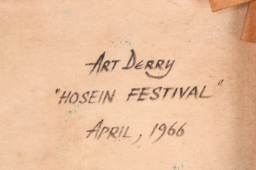Lot 26 - Art Derry (20th century) Trinidadian, 'Hosein...