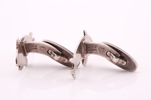 Lot 313 - Georg Jensen - a lot with 'double dolphin'...