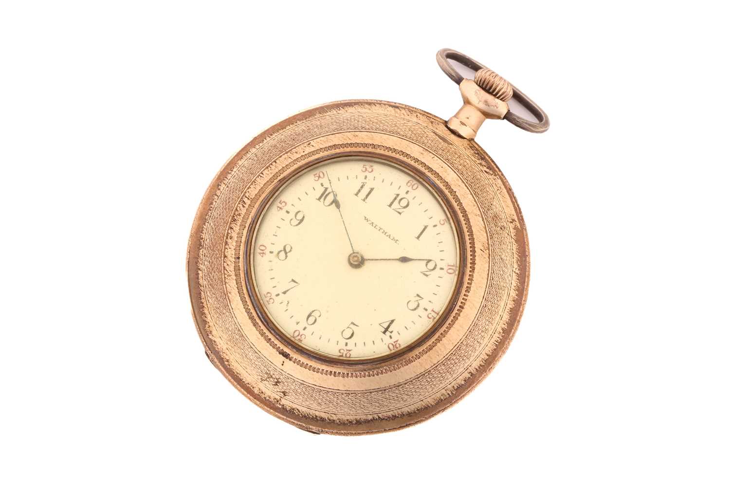 Lot 232 - An 1888 Waltham half hunter pocket watch, with...