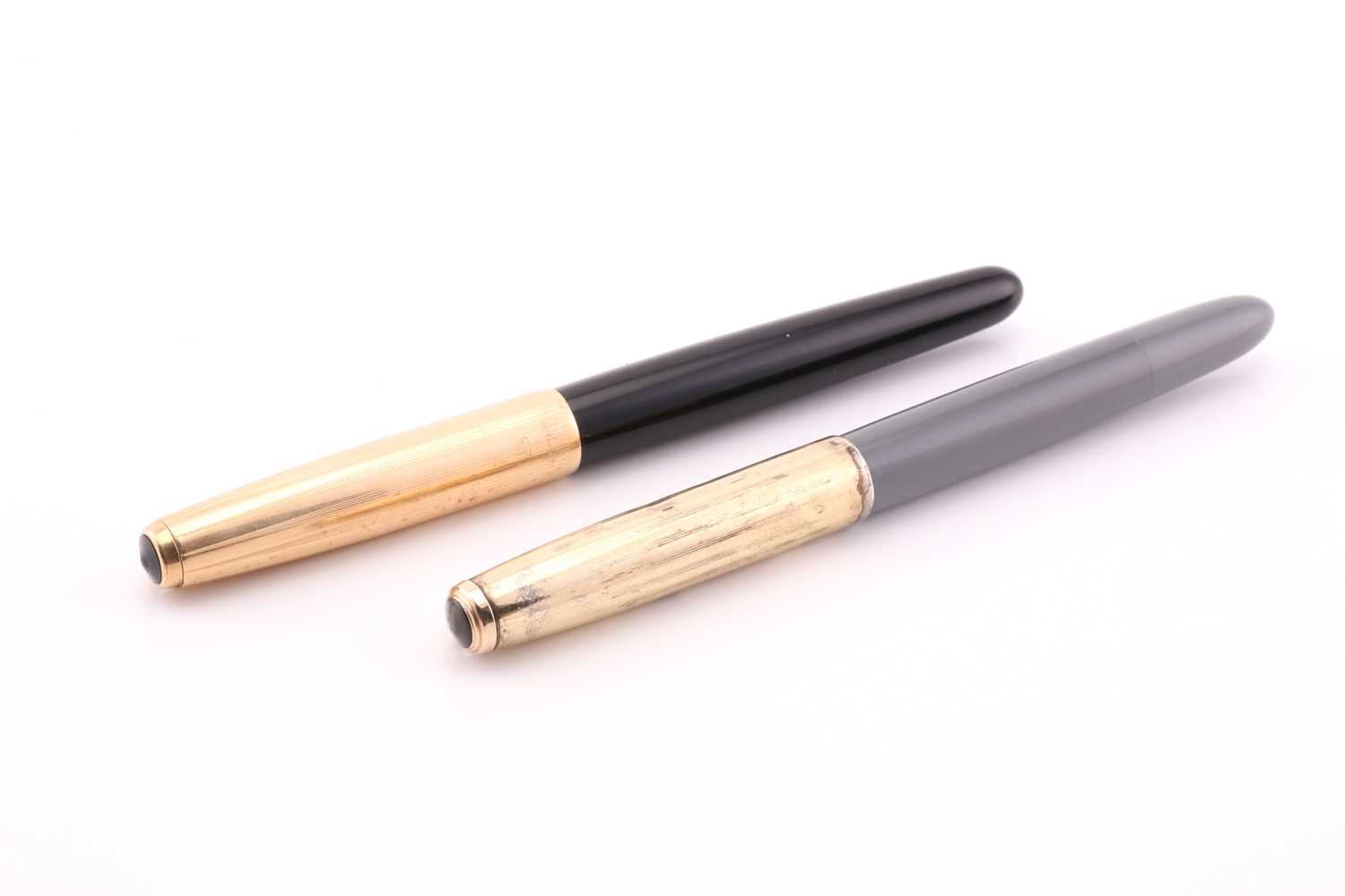 Lot 282 - Two Parker 51 pens, to include a Parker 51...