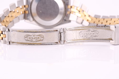 Lot 397 - A Rolex Midi DateJust lady's watch, with a...
