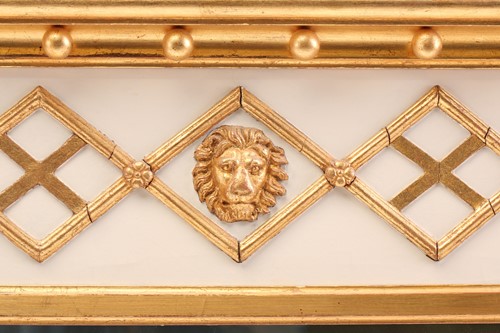Lot 288 - A 19th-century carved wood and gilt and...
