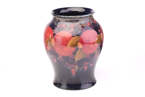 Lot 349 - A large William Moorcroft baluster vase in the...
