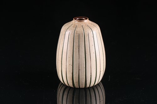 Lot 354 - A Martin Brothers stoneware gourd vase, of...